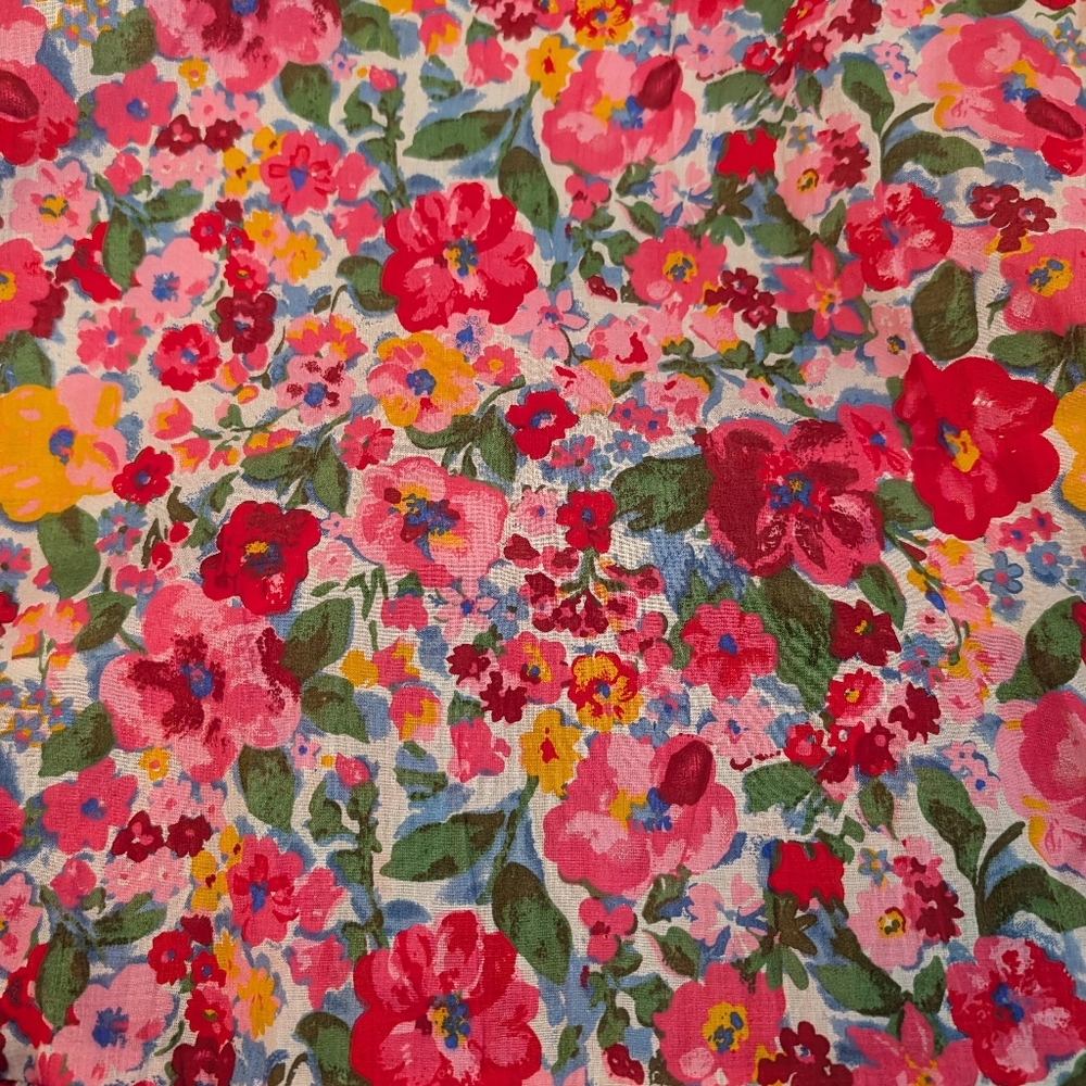 NWT Natural Life Convertible Maxi Skirt Dress Floral Tiered Garden Sz S - Picture 9 of 14